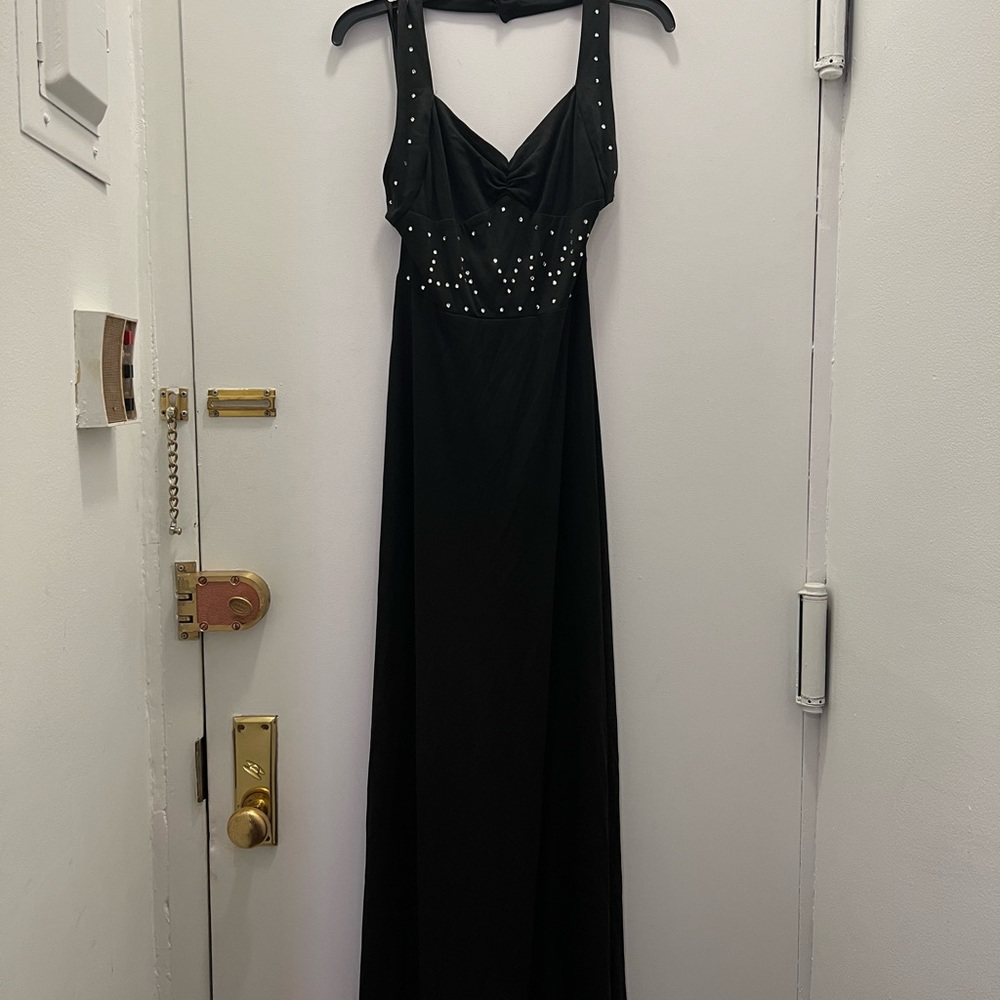 Vintage Rhinestone Gown - La Vive